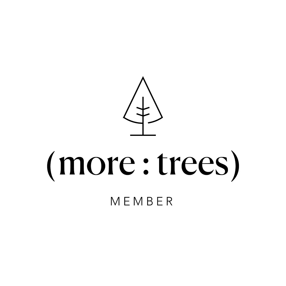 logo for sustainability partner: more:trees