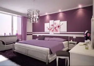 feng shui bedroom purple