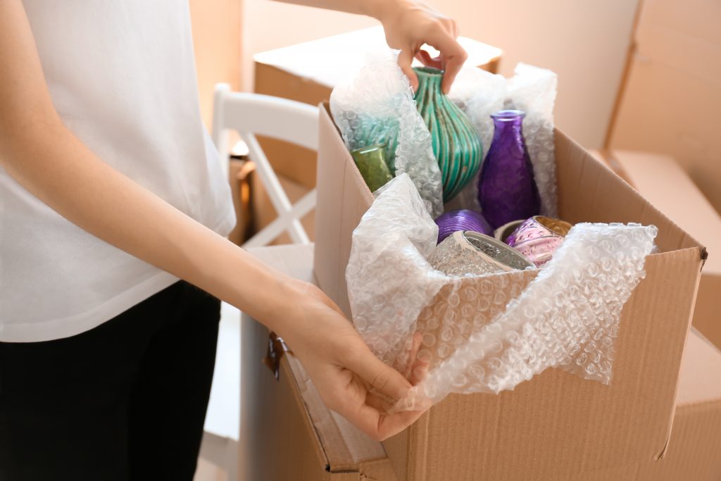 you can take valuables and fragile items with you