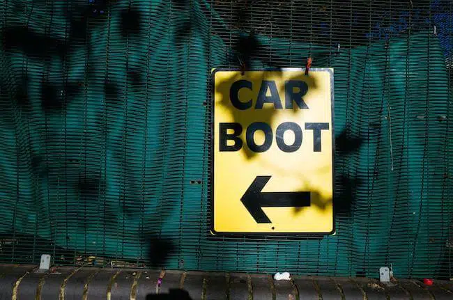 car boot sale tips