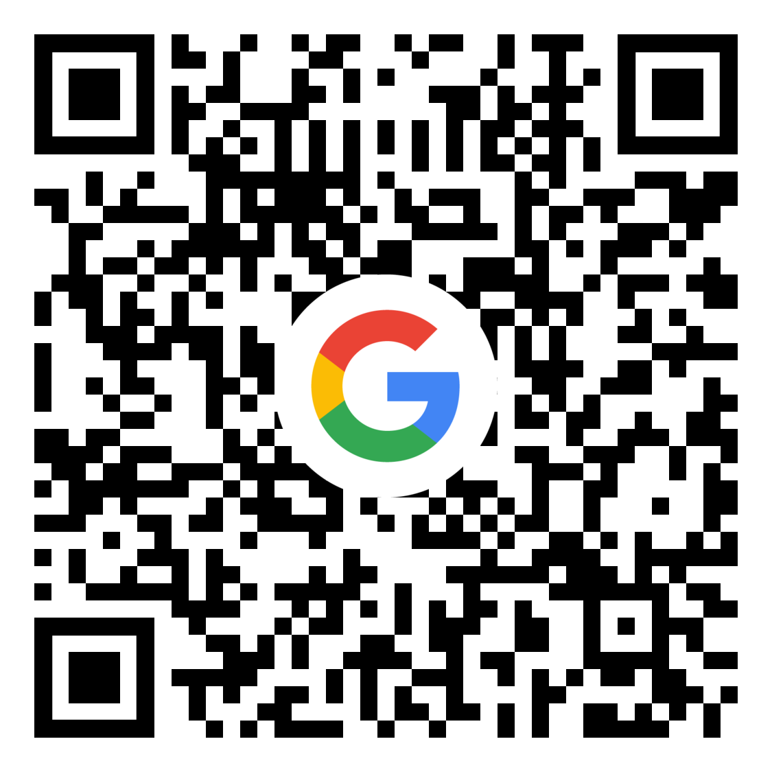 QR Code for the Doncaster Google Review page