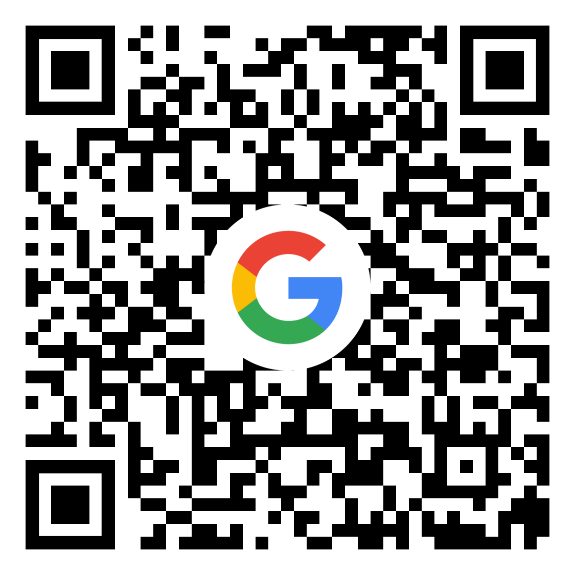 QR Code for the Aylesbury Tring Road Google Review page
